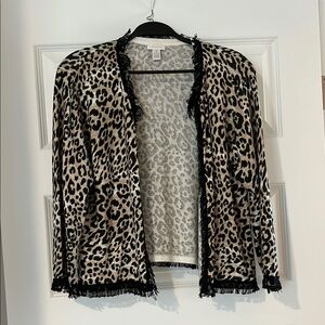 Leopard Print Women's Sweater